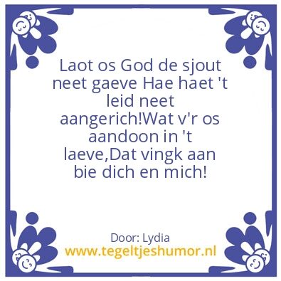 Tegeltje: Levenswijsheid