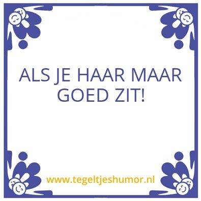 Tegeltje: hy