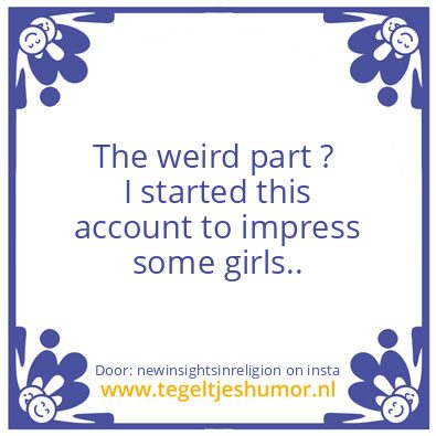 Tegeltje: My Actions