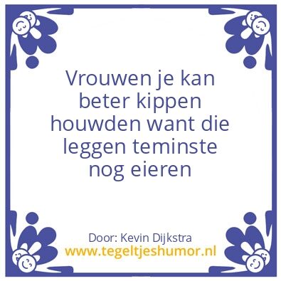 Tegeltje: vrouwen