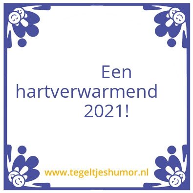 Tegeltje: 2021