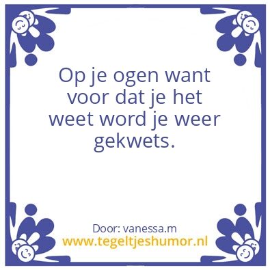 Tegeltje: Gevoel