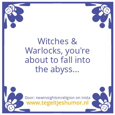 Tegeltje: Halloween in your head.