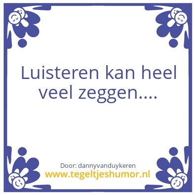 Tegeltje: Tegel