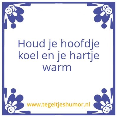 Tegeltje: Werner wijsheden