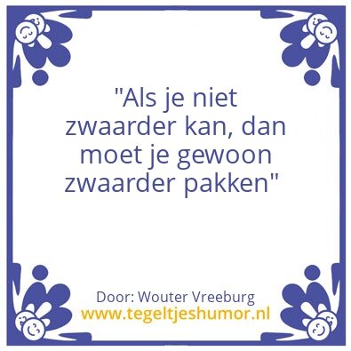 Tegeltje: Wijsheid