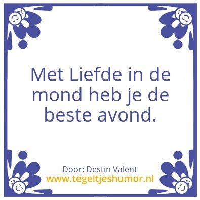 Tegeltje: Gastvrijheid