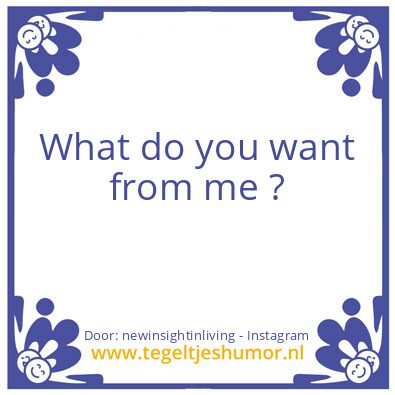 Tegeltje: We Are One !