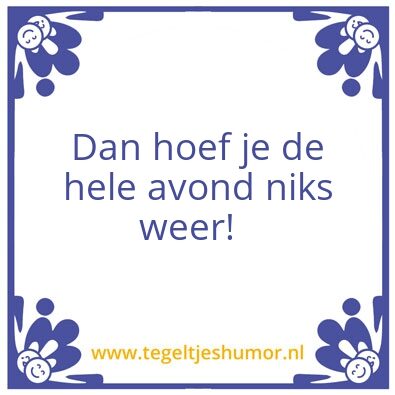 Tegeltje: Oma.
