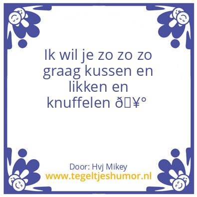 Tegeltje: Daantje