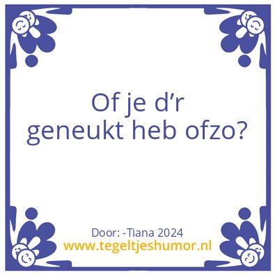 Tegeltje: Wijze woorden