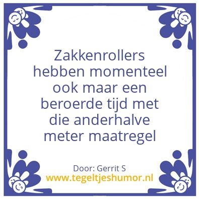 Tegeltje: Ik ben Gerrit