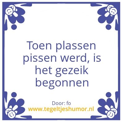 Tegeltje: wc
