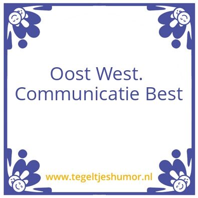 Tegeltje: VNGR