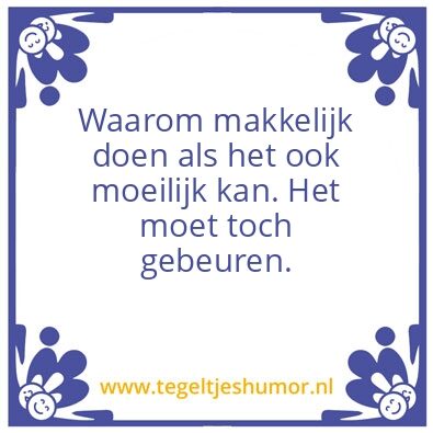 Tegeltje: wijsheden