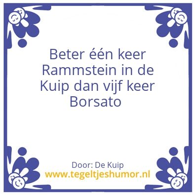 Tegeltje: De Kuip