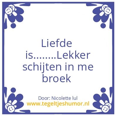 Tegeltje: Hallo