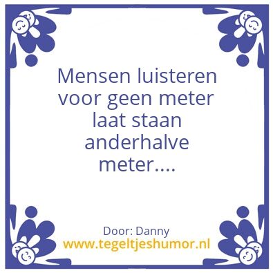 Tegeltje: Danny