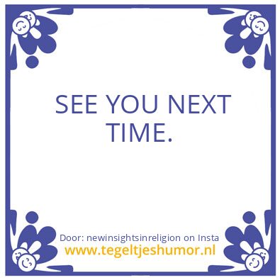 Tegeltje: THE UNIVERSE IS CONSCIOUS