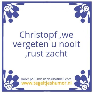 Tegeltje: vriendschap
