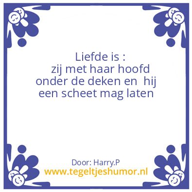 Tegeltje: Liefde