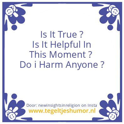 Tegeltje: Questions of Consciousnes ..