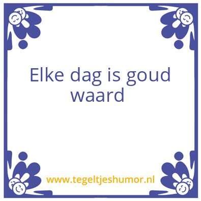 Tegeltje: cum