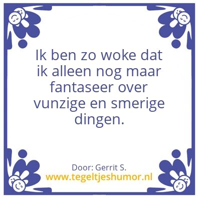 Tegeltje: Ik ben Gerrit.