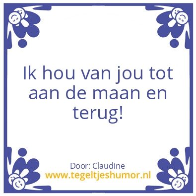 Tegeltje: C & A