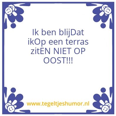 Tegeltje: Succes is een keuze