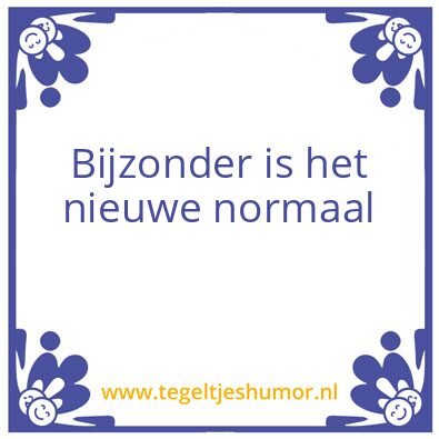 Tegeltje: De waarheid