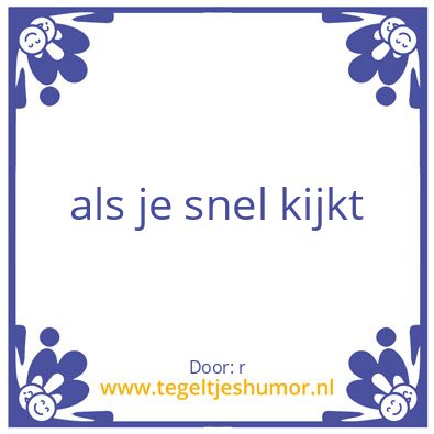 Tegeltje: r