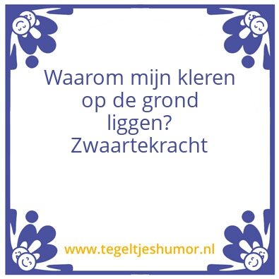 Tegeltje: Rommel