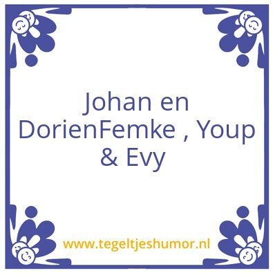 Tegeltje: Familie app