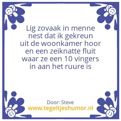 Tegeltje: Ome Wes