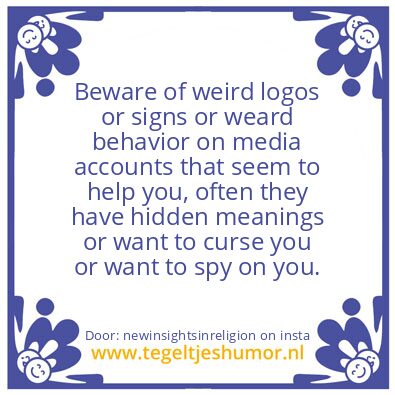 Tegeltje: Yes they spy on you.