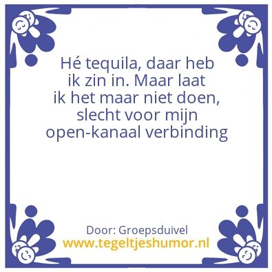 Tegeltje: John