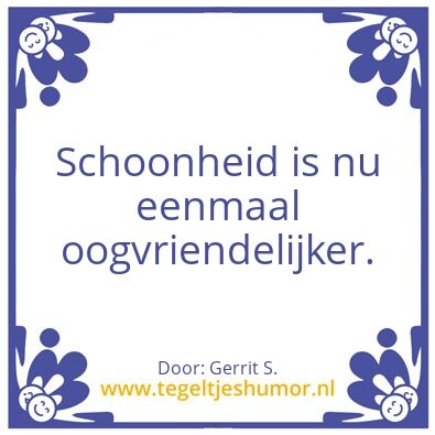 Tegeltje: Ik ben Gerrit.