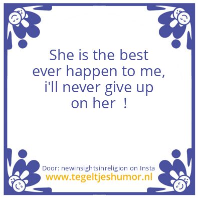 Tegeltje: The key to my Lady’s Heart
