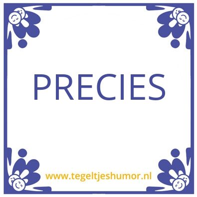 Tegeltje: We kijken wel