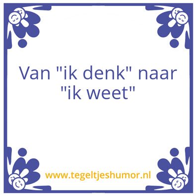 Tegeltje: Leerteam