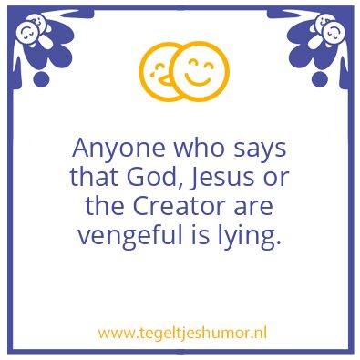 Tegeltje: God, Jesus, The Creator !