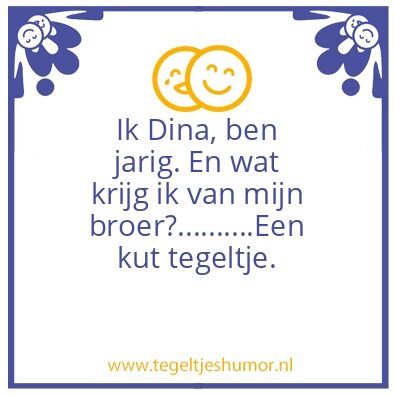 Tegeltje: 15 mei 2016.
