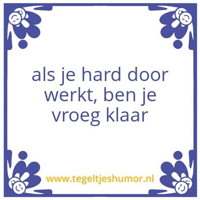 Tegeltje: Duco