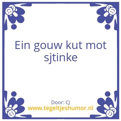 Tegeltje: Werk