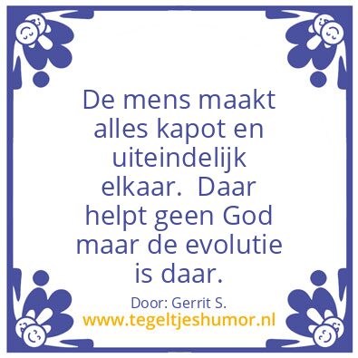 Tegeltje: Ik ben Gerrit.