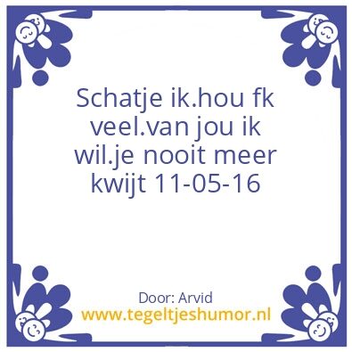 Tegeltje: ANOUK
