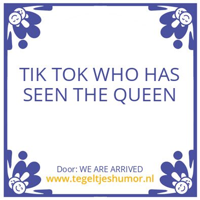 Tegeltje: AL IS WELL