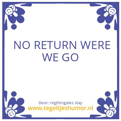 Tegeltje: analog optical internet