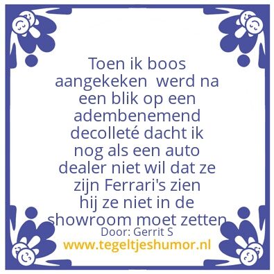 Tegeltje: Ik ben Gerrit